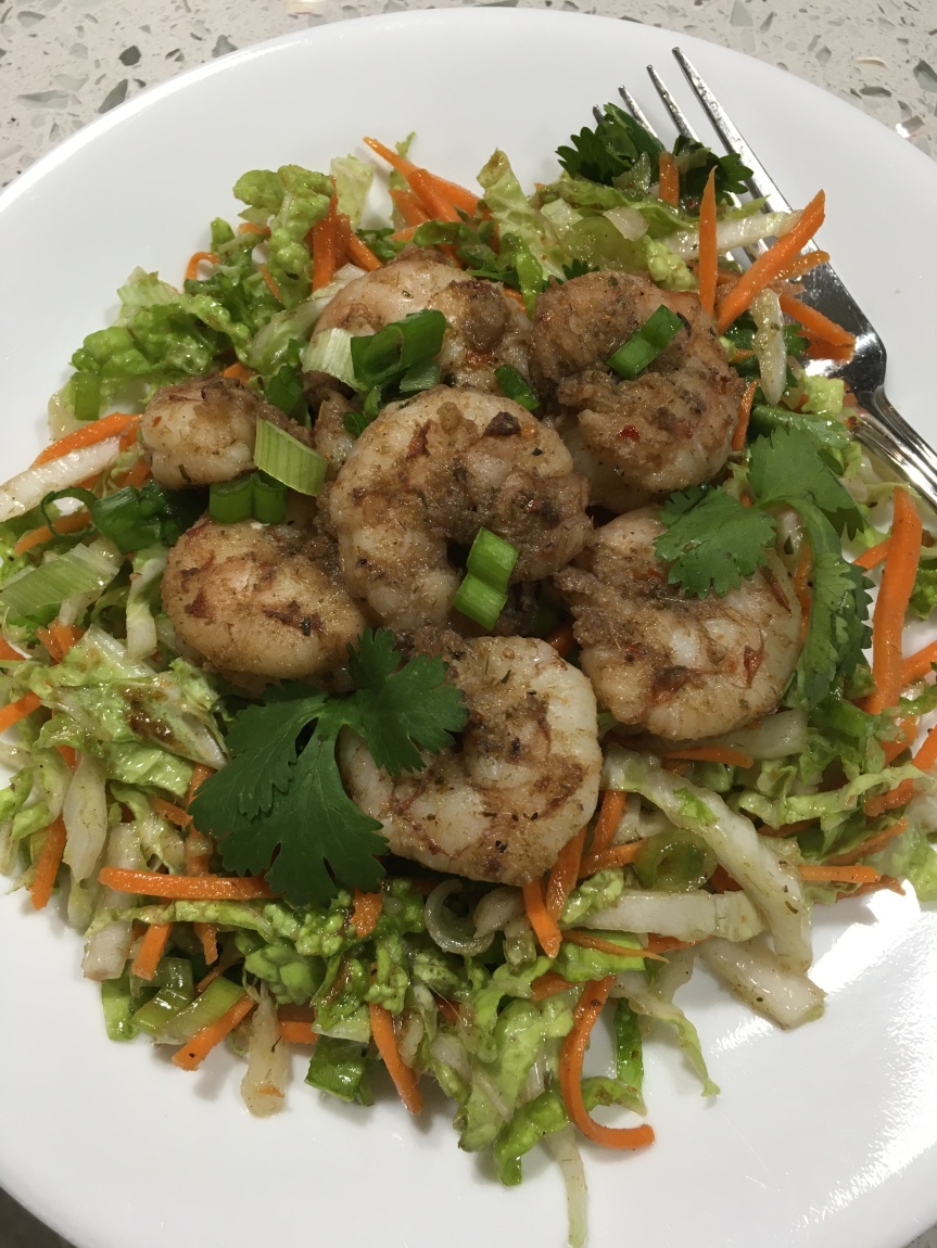 Vietnamese-Inspired Shrimp and Cabbage Salad